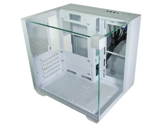Gabinete Gamer AQUÁRIO VISÃO INFINITA WHITE II CG-W1X2 MICRO ATX