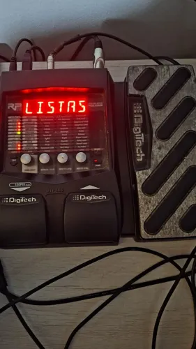 PEDALEIRA DIGITECH RP255 - ÓTIMO CUSTO-BENEFÍCIO