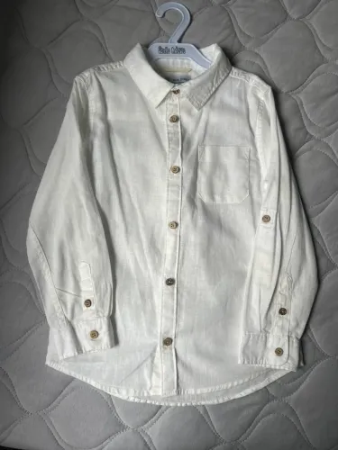 Camisa de Linho Infantil  menino  