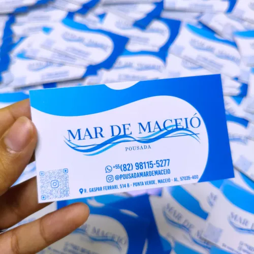 Cartão De Vista Personalizado 120 unidades