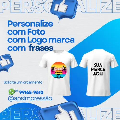 Sua ideia virou estampa? camisa personalizada 