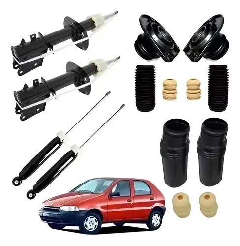 Amortecedores + Kits Fiat Palio (1996 Até 1999) 1.0 1.4 1.6 