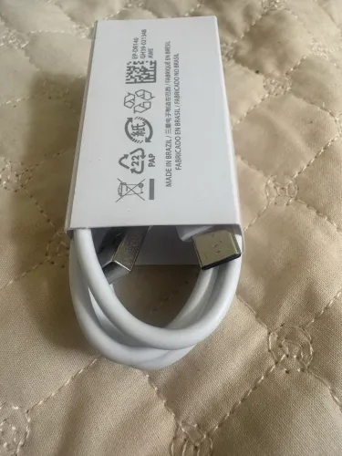 Cabo Samsung Original (Branco) USB-A para USB-C