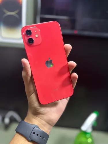 iPhone 12 Vermelho 64 gb 
