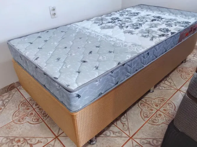 Cama de Solteiro Colchão Espuma D33