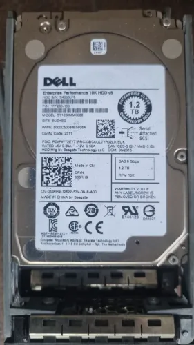 Hd dell 1.2tb sas 10k dp/n 036rh9