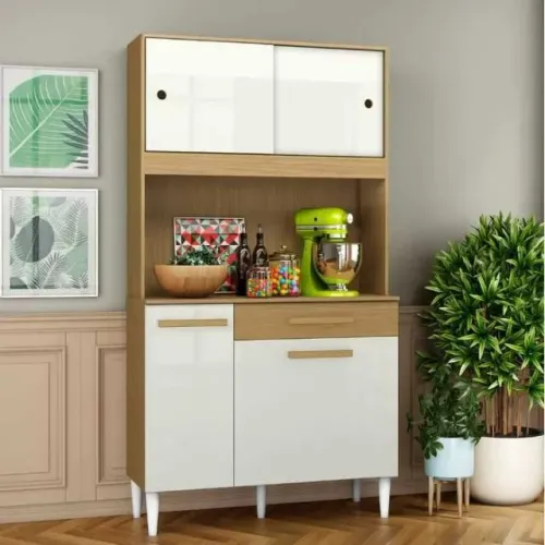 Armário de Cozinha Compacta 4 Portas 1 Gaveta Novo Varios modelos
