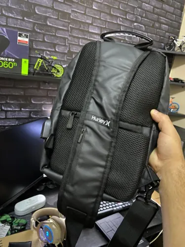 Bolsa Hurley Masculina Reforçada Transversal Moderna Shoulder Bag 
