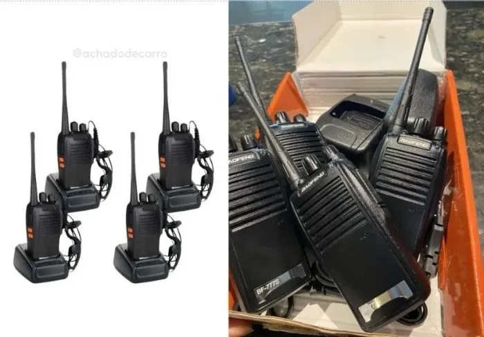 Rádio Baofeng completo 