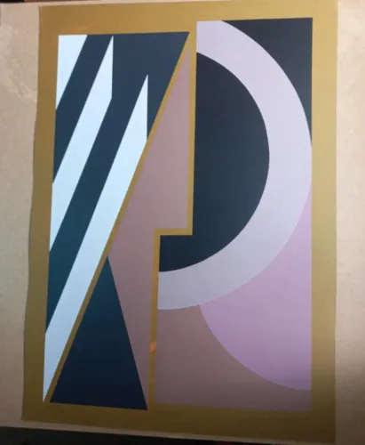 Gravura de Denise Kovalsky- Quadro em serigrafia   