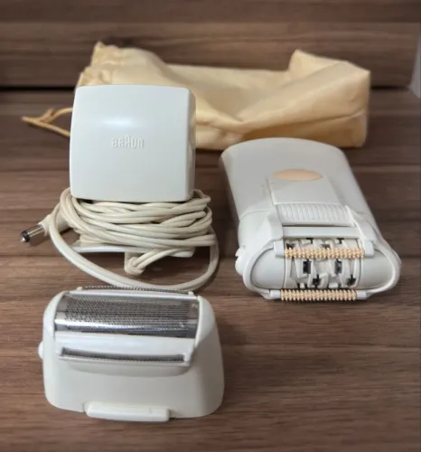 Depilador Elétrico Braun - Completo