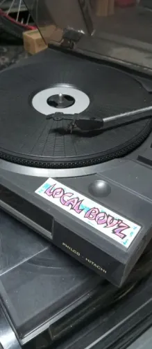 Toca-discos Philco Hitachi peças 