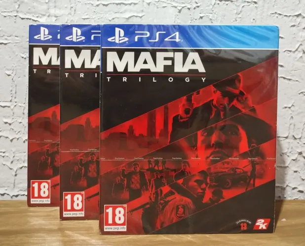 Mafia Trilogy Ps4 Lacrado (Aceitamos seu jogo usado como pagamento)