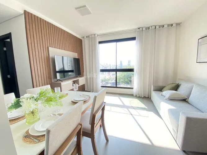 Apartamento para aluguel mobiliado, 2 quartos, 54m² de área no Santo Agostinho.