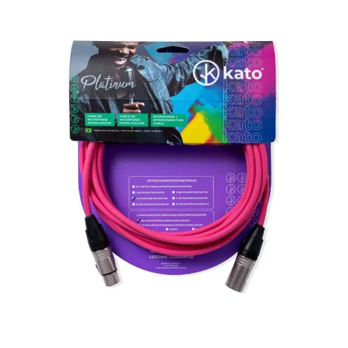 Cabo  XLR /  XLR - 3 Metros -  KATO Platinum 