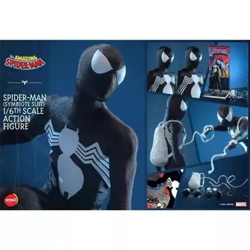 Action Figure Spider-Man Symbiote Suit 1/6th Scale