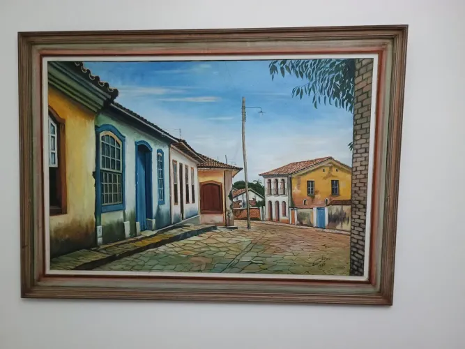 Quadros de Pintura a Óleo Artista Sejour e Edson Lima