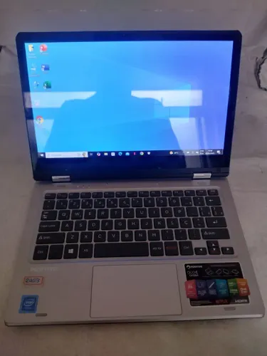 Notebook Positivo Duo C4128A Celeron4GB Cinza