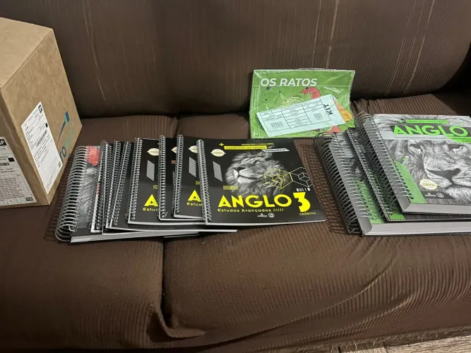 Preço PROMOÇÃO - Kit ANGLO Estudos Avançados - 10 Cadernos