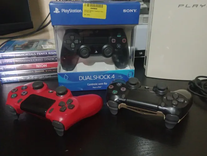Controles para PS4 originais Dualshock 4 Sony