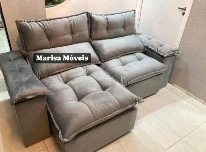 Sofá retrátil e reclinável promoção