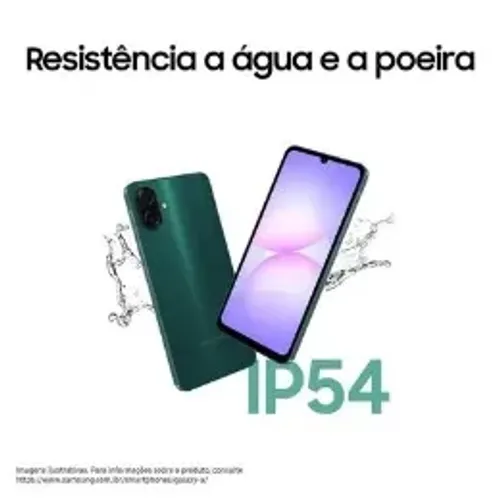 Celular Samsung Galaxy A07 128GB, 4GB + garantia de fábrica 