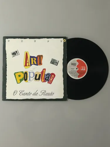 Art Popular Disco Vinil O canto da Razão