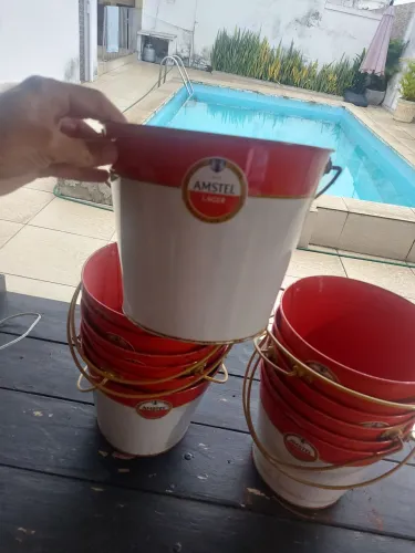 Balde de cerveja Amstel