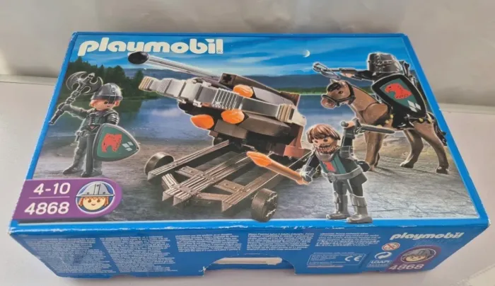 Playmobil 4868- Guerreiros Falcon com Balista com Caixa