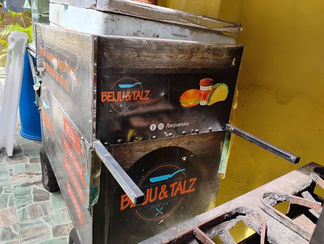 Carrinho de lanche ou outros produtos