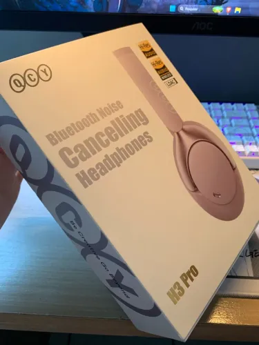 QCY H3 Pro ANC Fones de Ouvido Bluetooth - NOVO!