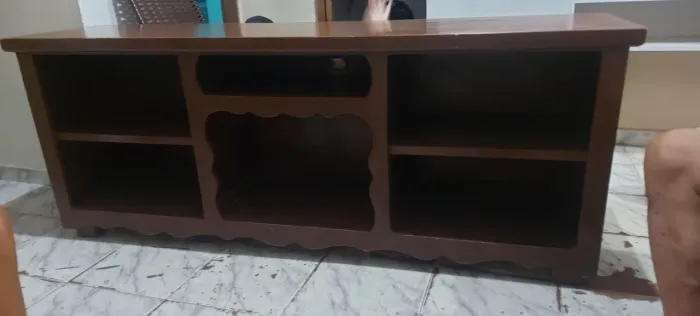 Rack de madeira rústica