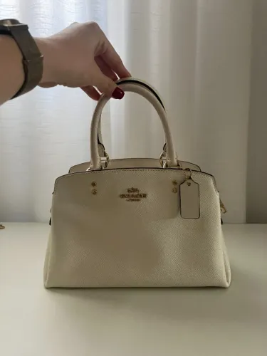 Bolsa Coach Carryall Lillie Mini - Off white