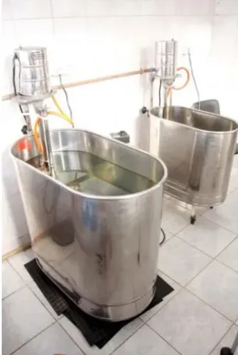 Turbilhão para fisioterapia 