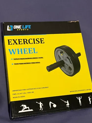 Roda abdominal (ab wheel)