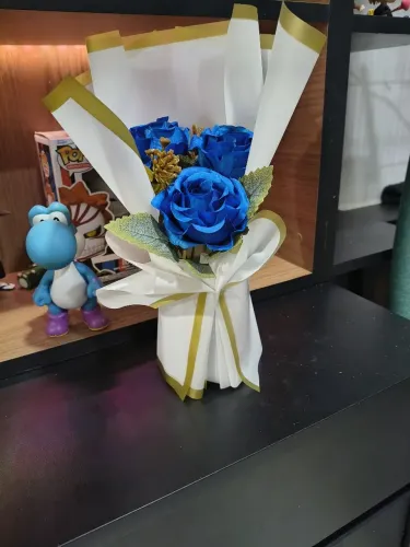 Flores artificiais a partir de 8,00 várias opções para presentear