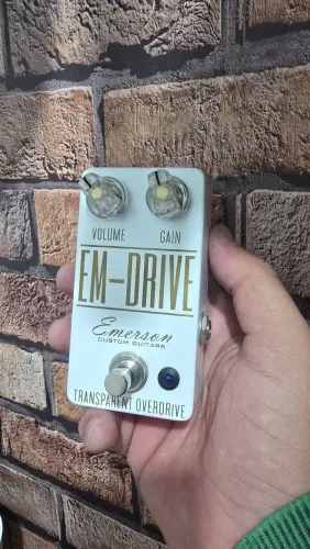Pedal Em Drive Emerson Custom transparent overdrive