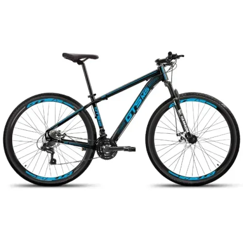 Bicicleta Aro 29 Gts Pro M5 Techs 21 Marchas Freios À Disco Quadro de alumínio