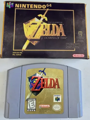 Zelda: Ocarina Of Time N64 Nintendo 64 - 100% Original