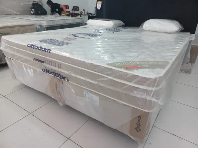 Cama super king ___ ortobom molas ensacadas individual