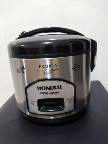 Panela de Arroz Mondial Pratic 6 Premium Nova