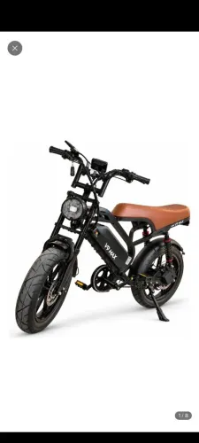 Bicicleta Elétrica V9 Max 1000w Freio Hidráulico Alarme Nfc