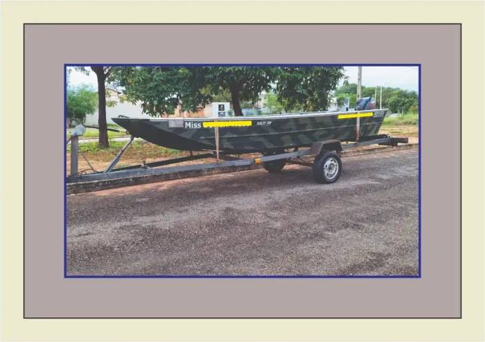 VENDO Barco Aluminio de 5,0 Mts + Carreta + Motor YAMAHA 15hp