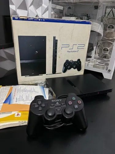 PS2 NA CAIXA C/JOGO!
