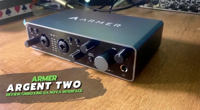 Interface de áudio USB Armer Argent Two G2