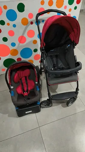 Conj carrinho bebê