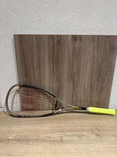 Raquete Wilson Squash Titanium Graphite Cobra Overgrip Novo Campinas Cambuí