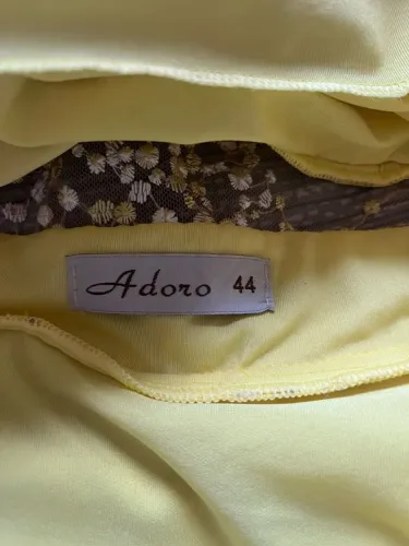 Vestido amarelo