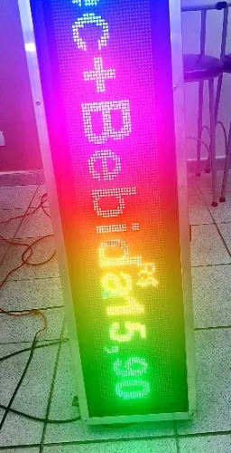 [DESCONTÃO]  Painéis LED Coloridos - Letreiro Outdoor - 3x R$234 no cartão de credito