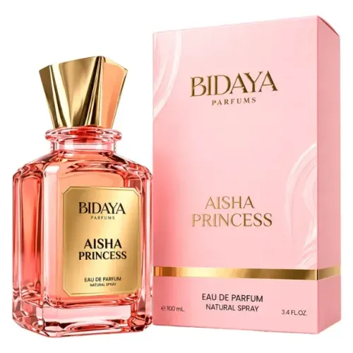 Perfume Árabe Bidaya Aisha Princess Eau de Parfum Feminino 100ml Não É Réplica